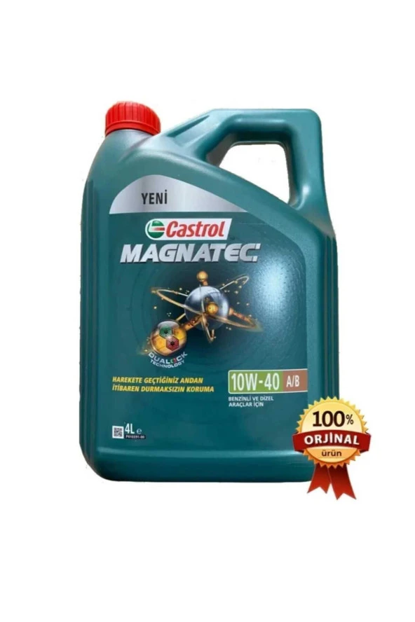 CASTROLMagnatec 10w40 A3/b4 4 Litre Motor Yağı ( Üretim:2023) - Resim 2
