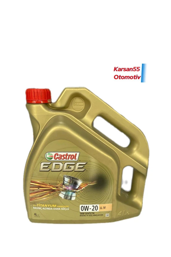 Castrol Edge 0W-20 LL IV 4 lt Motor Yağı - 2023