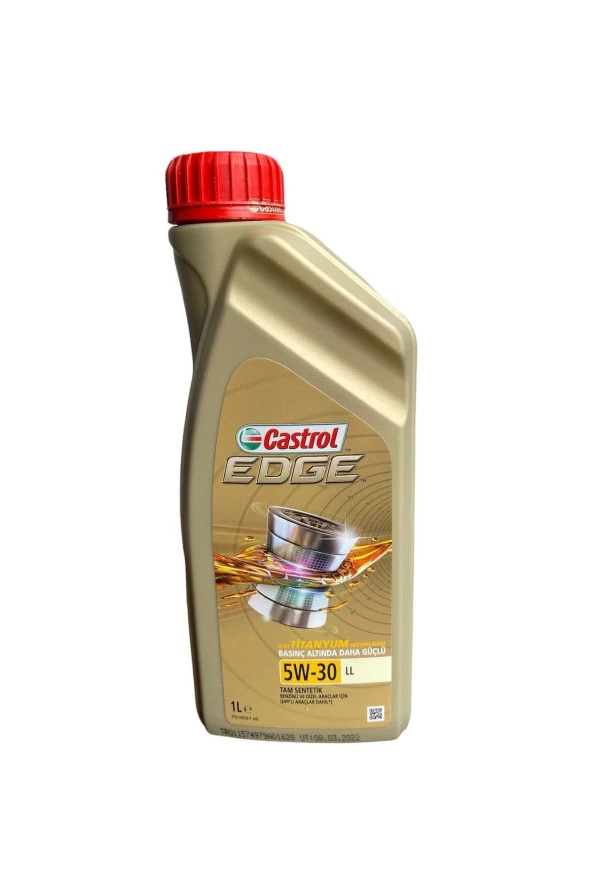 CASTROL Edge 5w30 Ll 1 Lt 2022 Üretim ürün görseli
