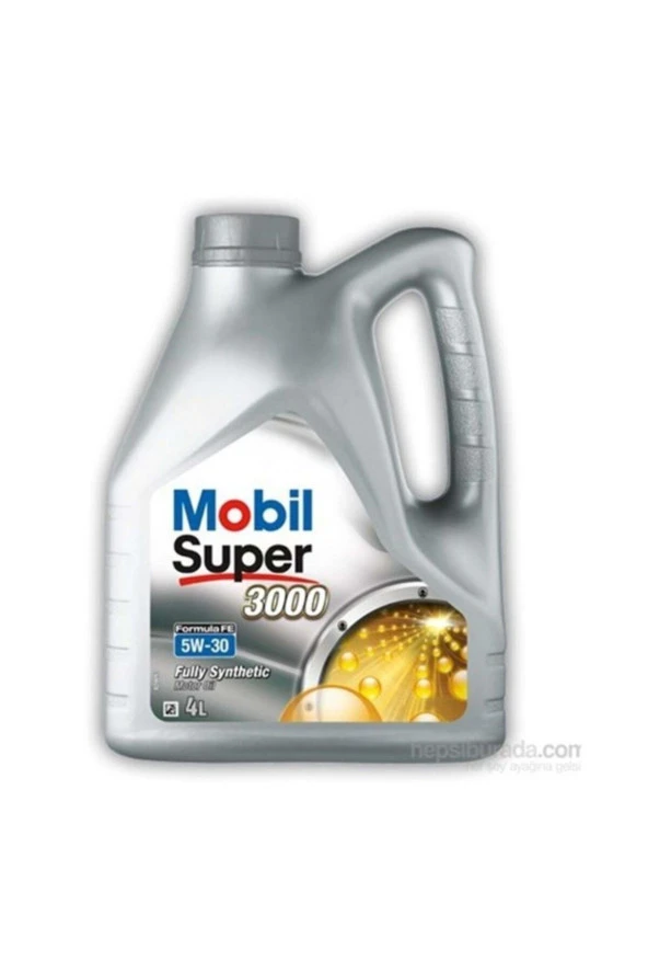 MOBİL Süper 3000 Formula Fe 5w30 Full Sentetik Motor Yağı 4l