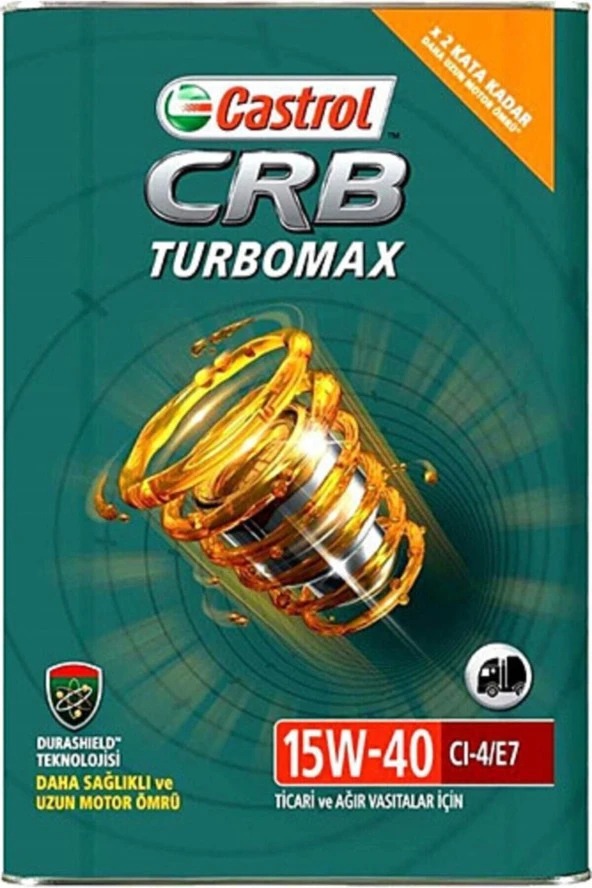 CASTROL Crb Multı Turbomax 15w40 16 KG Motor Yağ Yetkili Satıcı