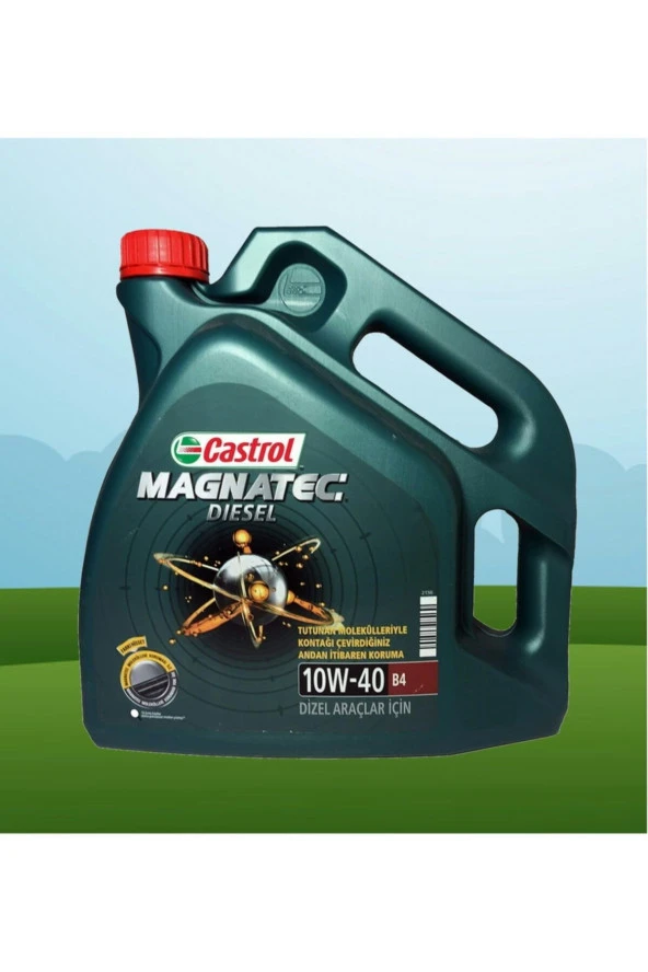 CASTROL Magnatec Diesel 10w40 B4 Motor Yağı 4 Litre