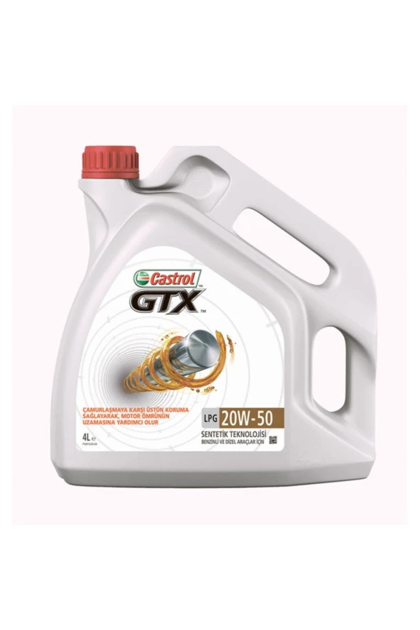 CASTROL Gtx Lpg 20w-50 4 Litre