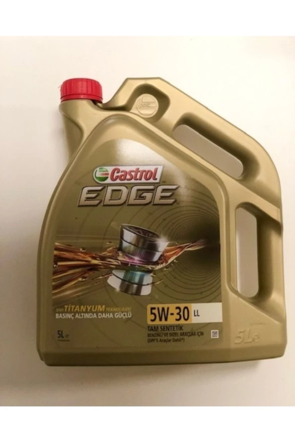 Edge 5w 30 Ll Motor Yağı 5lt. Tam Sentetik (üretim 2022) - Resim 2