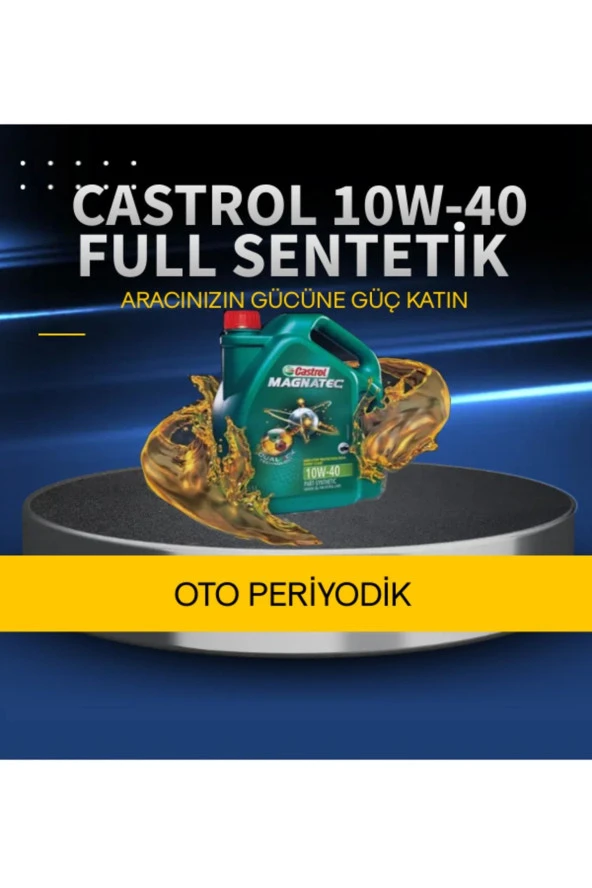 CASTROL 10w40 4l Magnatec Dizel 2023 ürün görseli