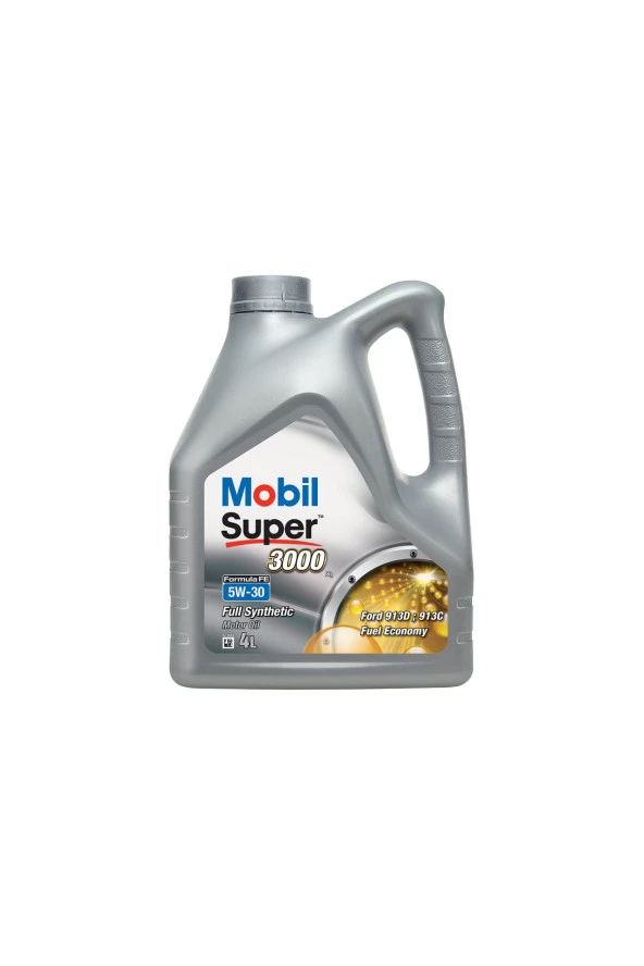 MOBİL Super 3000 X1 Formula Fe 5w30 Motor Yağı 4 L Üt:2022 ürün görseli