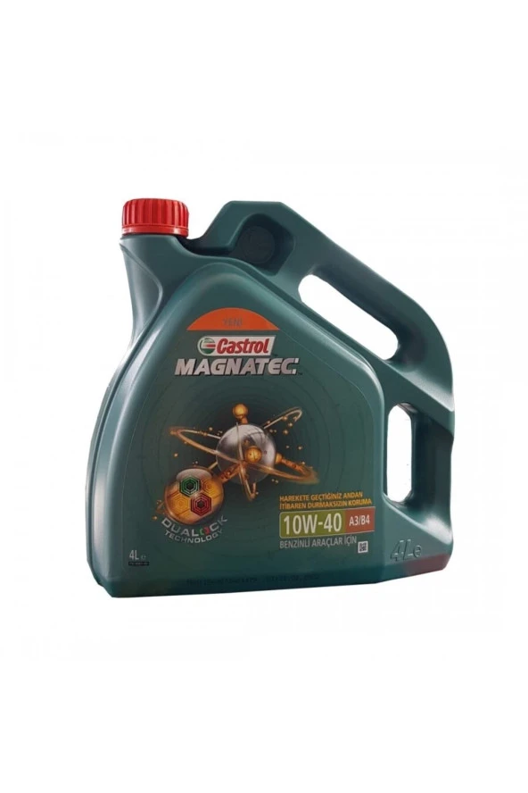 CASTROL Magnatec 10w40 A3/b4 4 Litre 2023 Üretim Motor Yağı Benzinli Araçlar ürün görseli