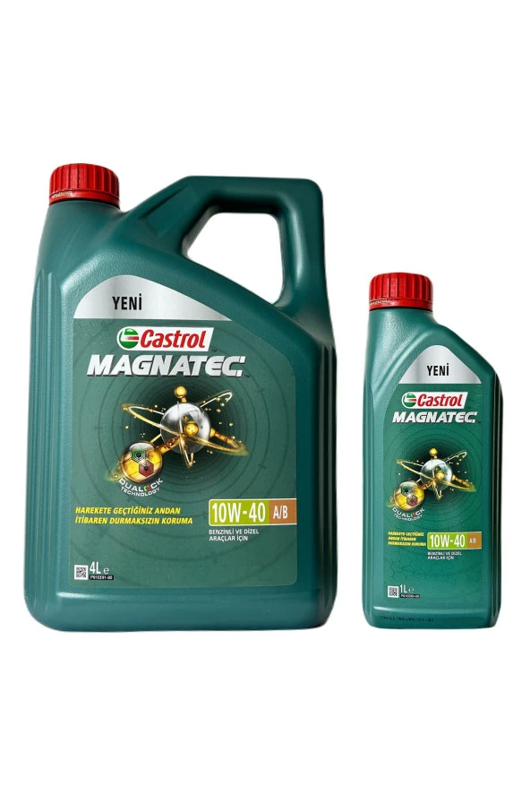 CASTROL Magnatec 10w40 4 L + 1 L Üretim Yılı : 2024 ürün görseli
