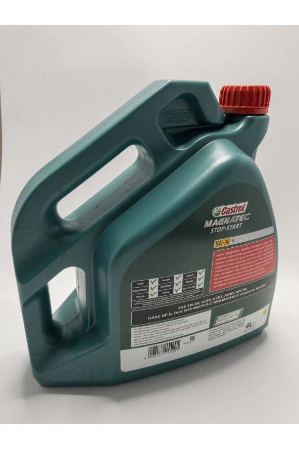 CASTROL Magnatec 5w30 A5 4litre Stop-start Tam Sentetik - 2