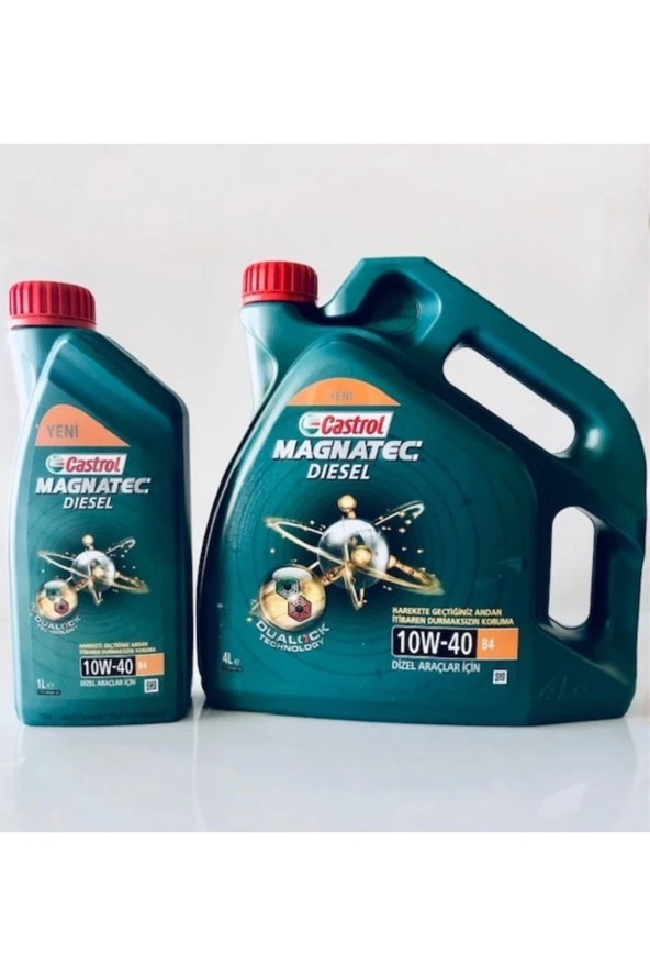 CASTROL Magnatec 10w40 B 4 Diesel 4+1 Lt (dunyadepo)