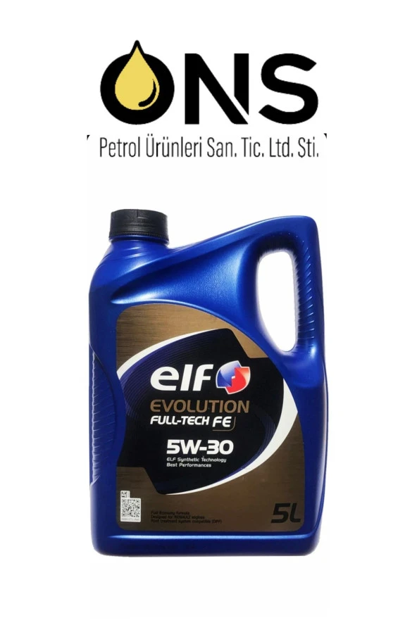 ELF Evolutıon Full-tech Fe 5w30 5lt ürün görseli