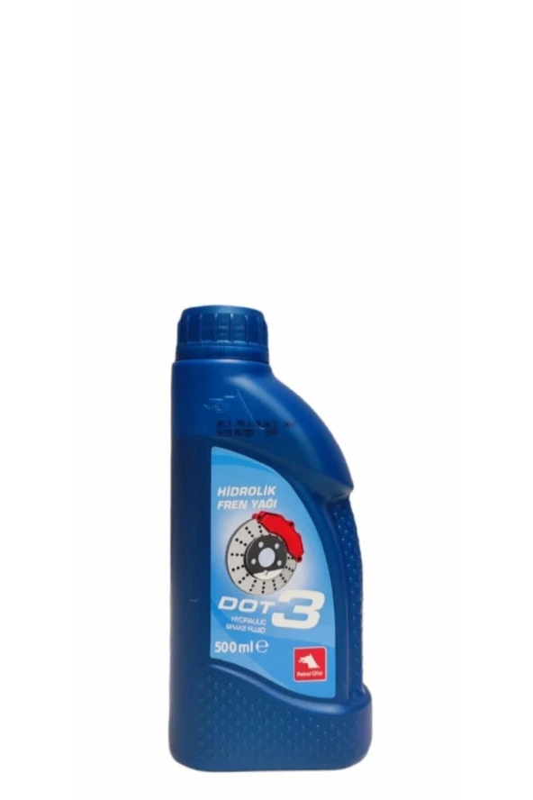 Dot 3 Hidrolik Fren Yağı 500 ml 2'li Paket - Resim 2