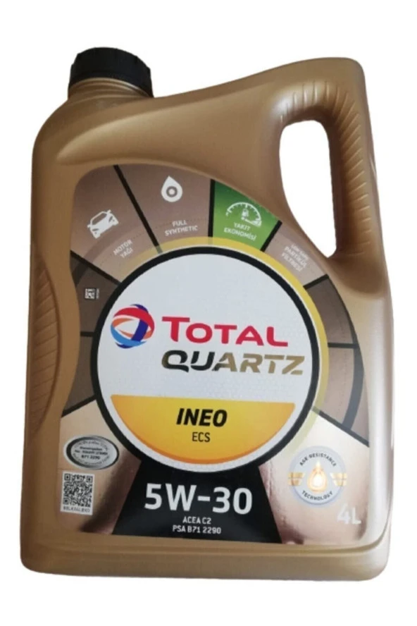 TOTAL Quartz Ineo Ecs 5w-30 4l Yeni Ürün - Resim 2