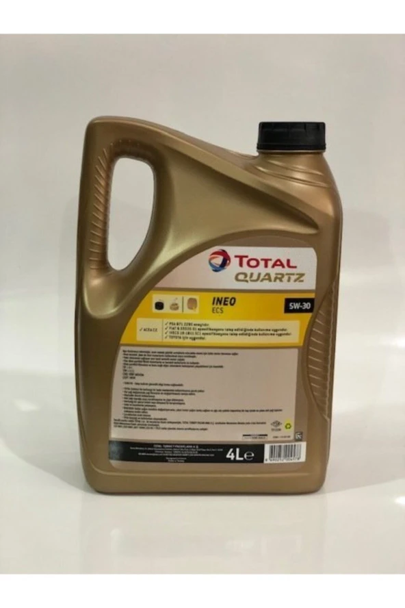 TOTAL Quartz Ineo Ecs 5w-30 4 lt - Resim 2