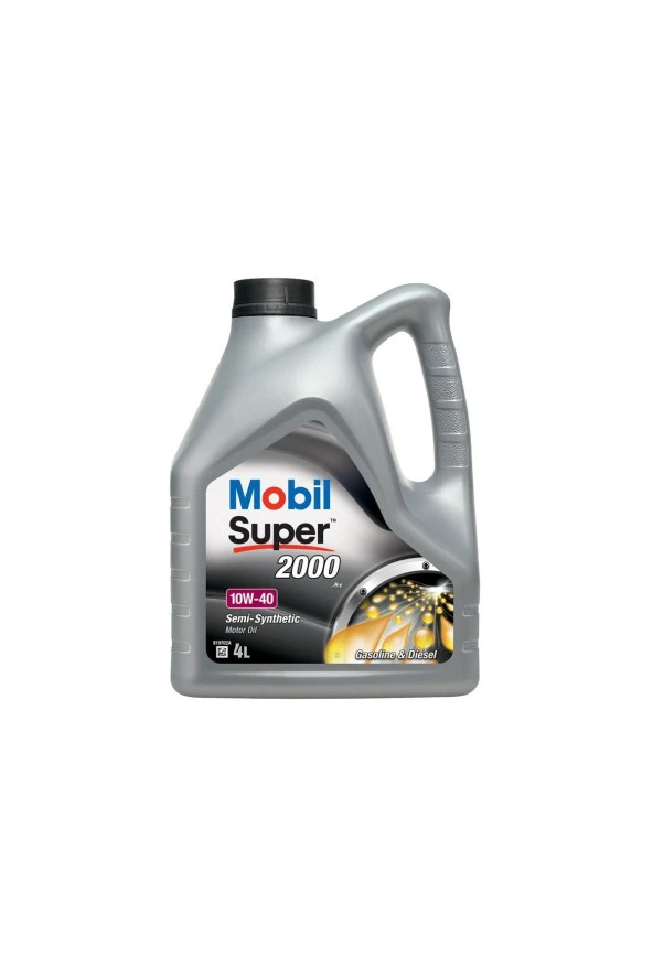 MOBİL Super 2000 X1 10w40 Motor Yağı 4 L Üt:2022-2023 - 1