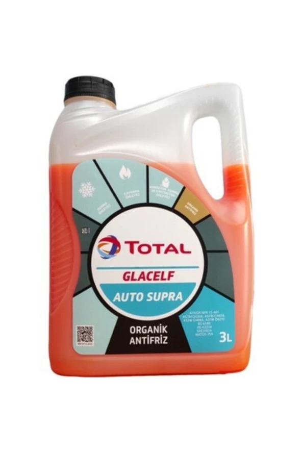 Glacelf Auto Supra Organik Antifriz 3 Lt ürün görseli