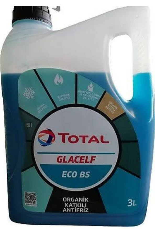 Glacelf Eco Bs Organik Katkılı Antifiriz 3 Litre 2025 ÜRETİM ürün görseli