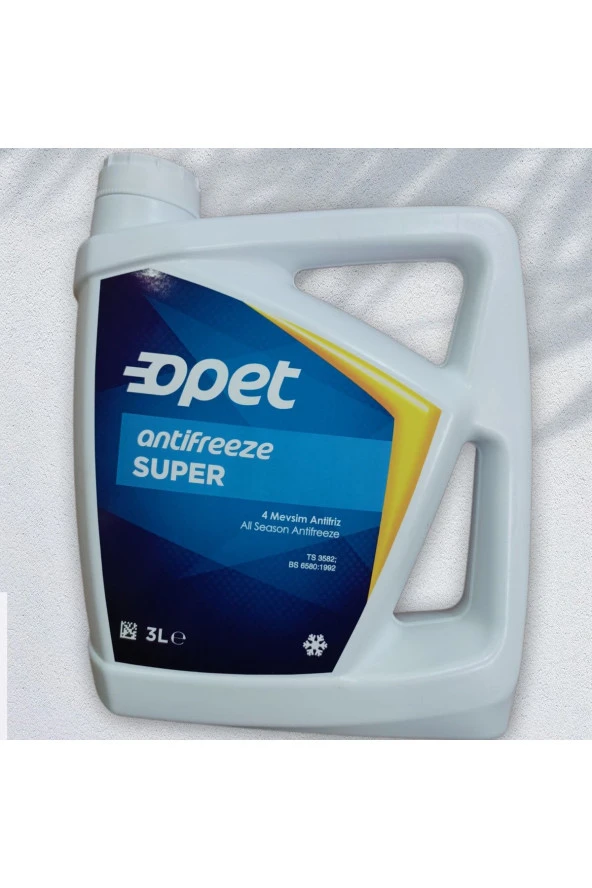 Süper Antifriz 3 lt Mavi