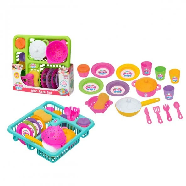 01169 Candy Bulaşık Seti -Dede - 4