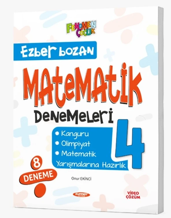 Fenomen Çocuk 2024 4. Sınıf Matematik Ezberbozan Denemeleri