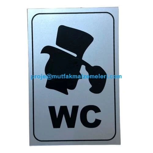 Erkek WC Yazısı