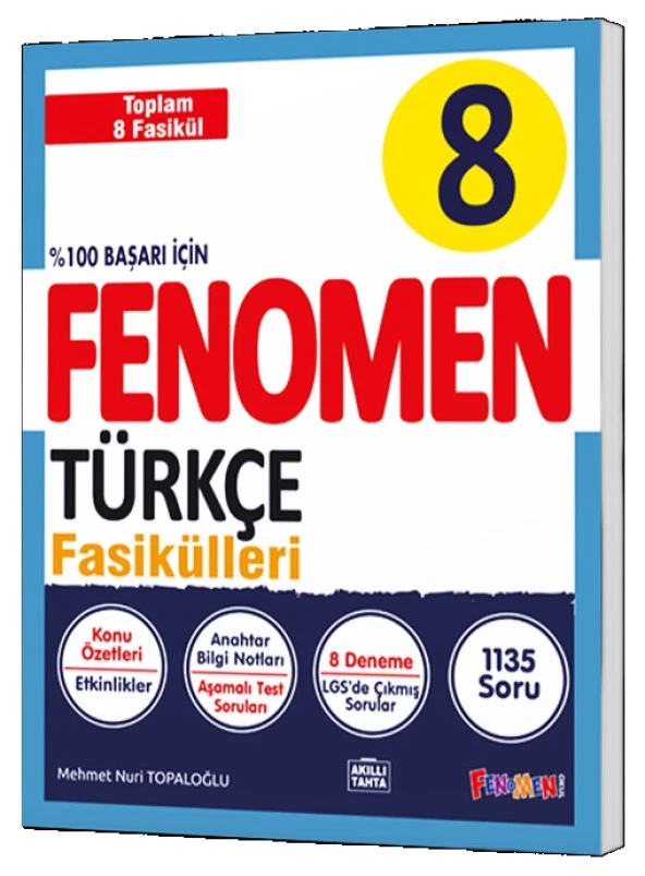 Fenomen Okul 2024 7. Sınıf Paragraf Soru Bankası A Yeni Nesile Kolay Geçiş