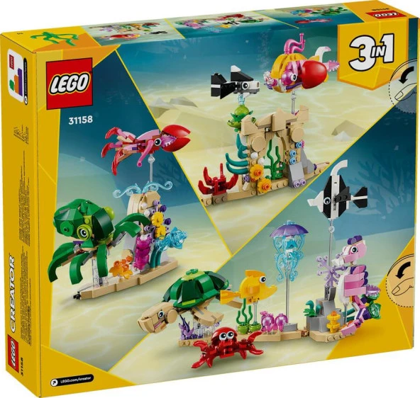 LEGO Creator 31158 Sea Animals - Resim 2