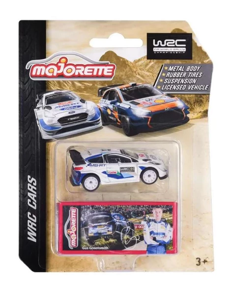 Majorette WRC Ford Fiesta Beyaz