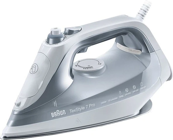Braun TexStyle 7 Pro SI 7088 Grey 2800 W Buharlı Ütü - 1