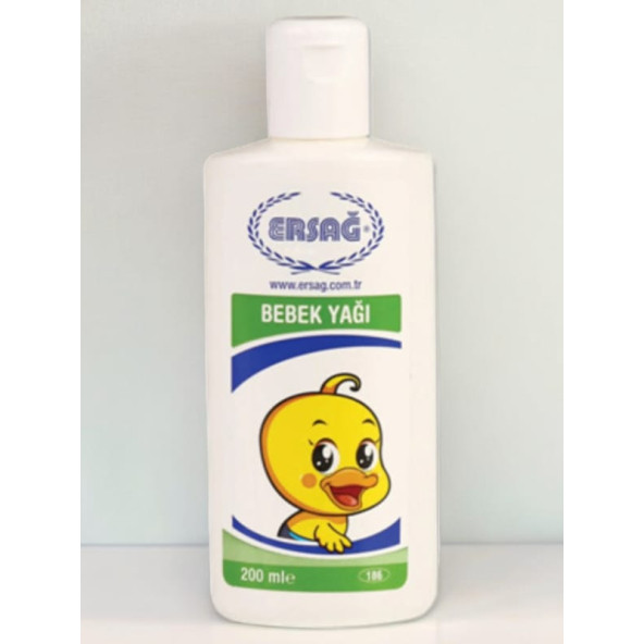 Ersağ Bebek Yağı 200 Ml.