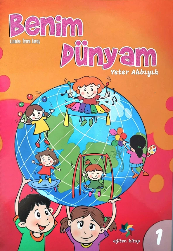 4-5 Yaş Okul Öncesi Dikkat Geliştirici Benim Dünyam 8'li Set - 2