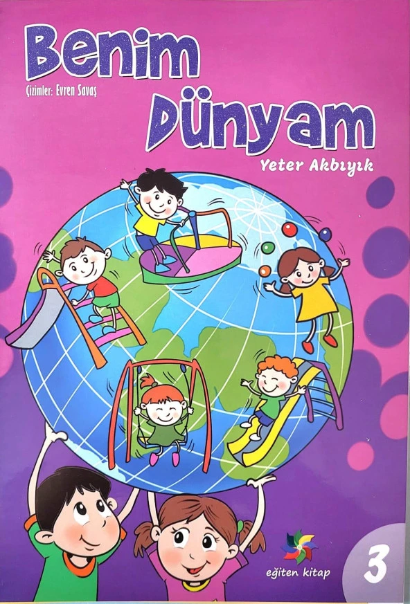 4-5 Yaş Okul Öncesi Dikkat Geliştirici Benim Dünyam 8'li Set - 4