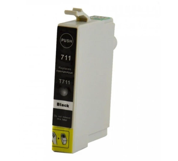 Epson Uyumlu T0711 Siyah Muadil kartuş