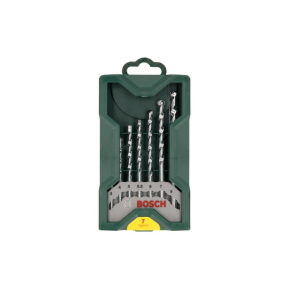 Bosch X-Line Duvar Delme Ucu Seti 7 Parça