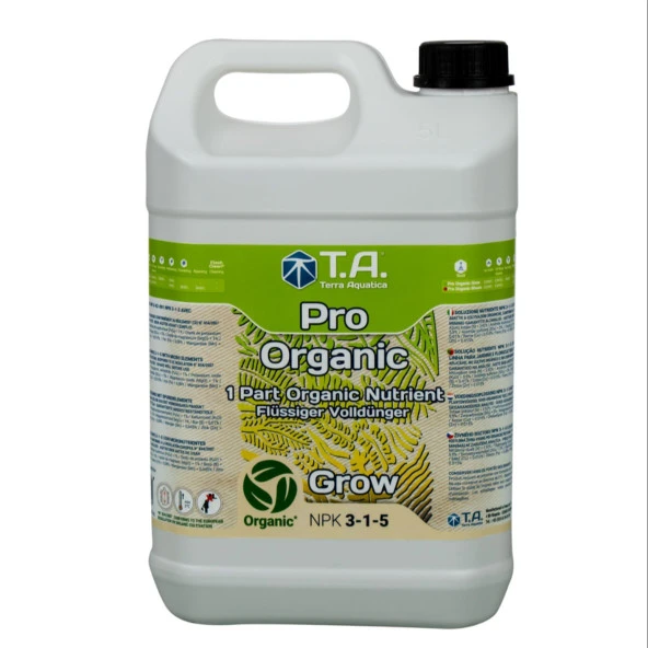 Terra Aquatica Pro Organic Grow 5 Litre - 1