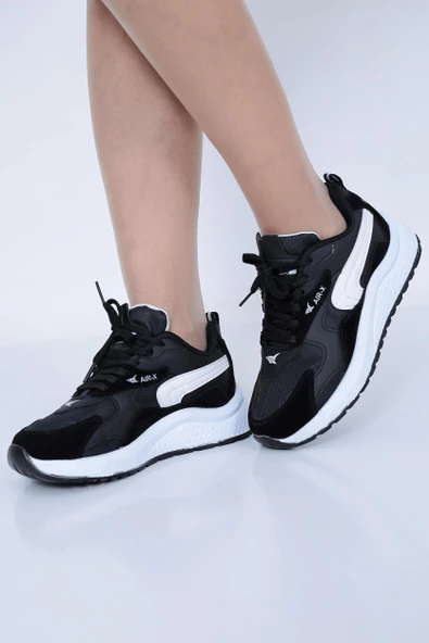 KADIN SNEAKER AYAKKABI LADY CLASSY SNEAKER SİYAH BOOT00012 - 2