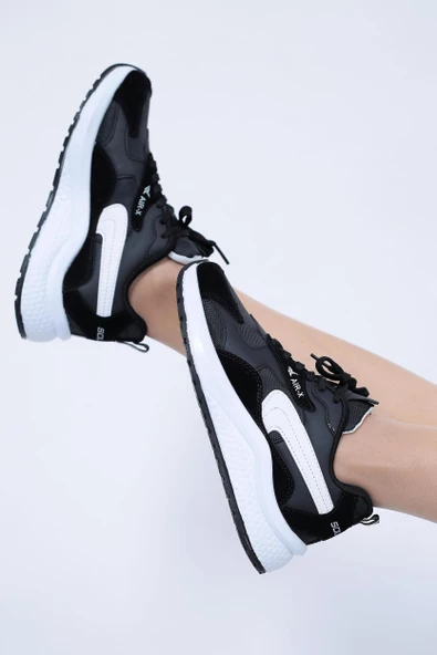 KADIN SNEAKER AYAKKABI LADY CLASSY SNEAKER SİYAH BOOT00012 - 5