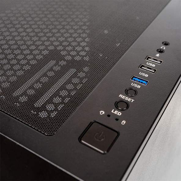 Frisby FC-9435G 4X RGB Fan Gaming Kasa PSU Yok - 5