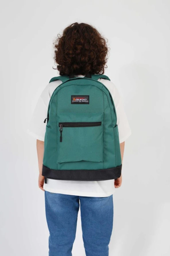 Kaukko Mountain Okul Sırt Çantası Petrol K1635 - Resim 2