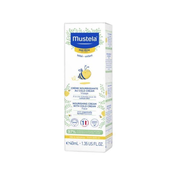 Mustela Cold Krem İçeren Besleyici Yüz Kremi 40ml