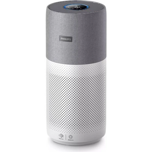 Philips AC3033/10 Hava Temizleyici, 104 m2 Ortam Temizliği, Uzaktan Bağlantı, Gri/Beyaz