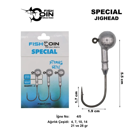 Fishcoin Special Jighead 4/0