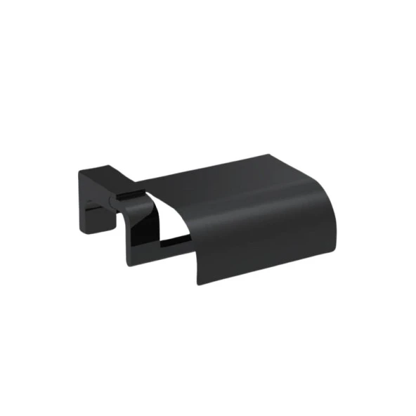 Duxxa F-1 Mat Siyah Kapaklı Kağıtlık A.1708.S