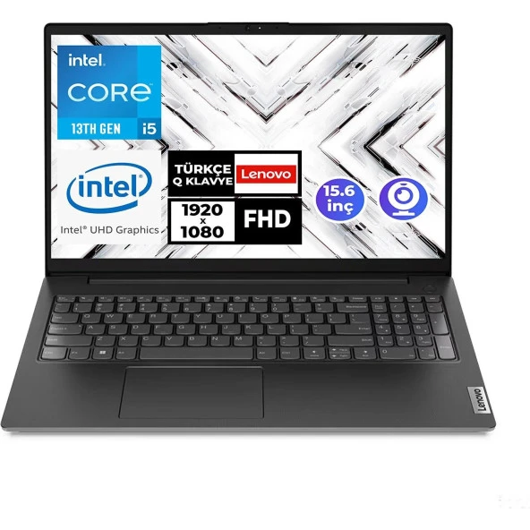 Lenovo V15 G4 IRU i5-13420H 8GB 512GB SSD 15.6" FHD Freedos Taşınabilir Bilgisayar 83A10096TR