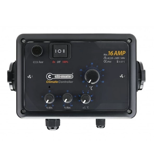 Cli-mate Controller 16A Isı/Fan Kontrol Cihazı