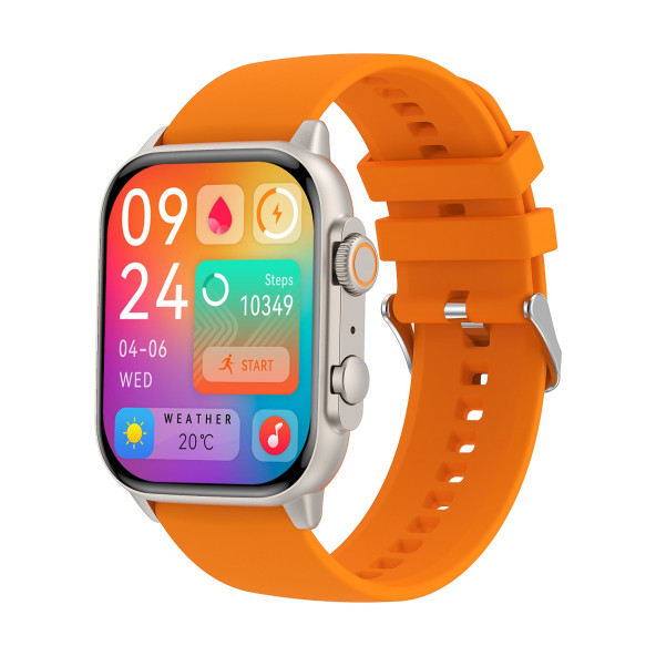 Zcwatch V1223 Amoled 4.9 cm Hd, Bt Call , Al Asistan Spor&sağlık Yaşam Koçu, Gps Akıllı Saat - 7