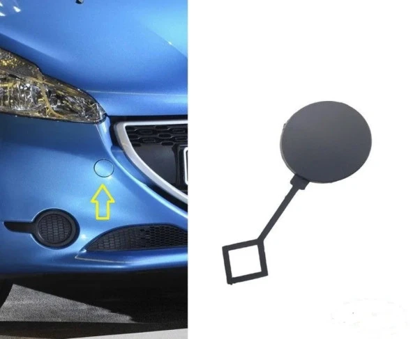 Ön Tampon Çeki Demir Kapak Peugeot 208 2012-2015 1607397980 - 1
