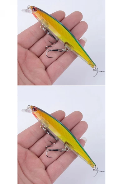 Rapala Lures Yapay Yem Turna Levrek Lüfer Çinekop,Rapala 2 Adet 12gr11 cm - 5
