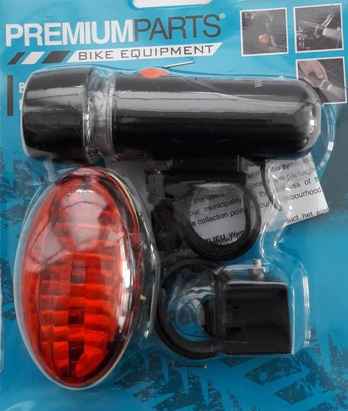 ÇOK FONKSİYONLU BİSİKLET İKAZ AYDINLATMASI ÖN VE ARKA - 2