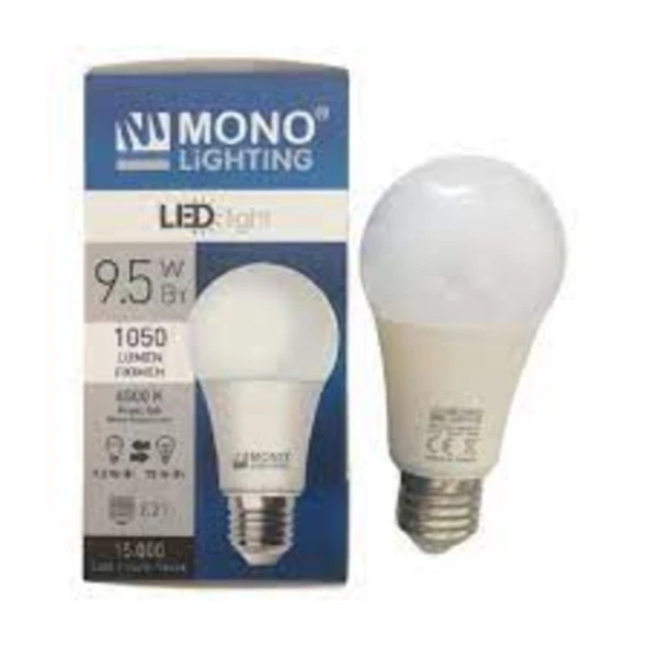 Mono Lighting 8W Led Ampül 3Ü Bir Arada